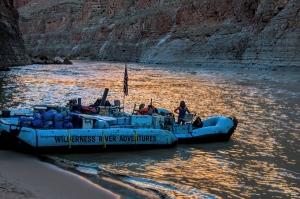 two types of rafting trips - motorized and Dory - Adventure Grand Canyon