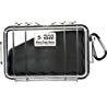 Waterproof Case | Pelican 1040 Micro Case - for iPhone, cell phone, GoPro, camera, and more (Black/Clear)