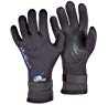Neo-Sport 3MM & 5MM Premium Neoprene Five Finger Wetsuit Gloves with gator elastic wrist band. Use for all watersports, diving, boating, cleaning gutters, pond and aquarium maintenance.