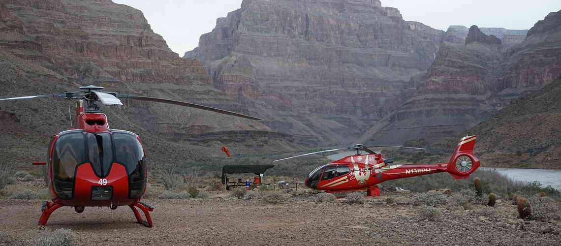Grand Canyon Rafting and a Helicopter Trip