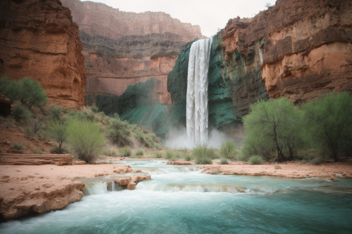 Havasupai Falls - Grand Canyon Hidden Gems Secret Spots Discovered on Rafting Adventures