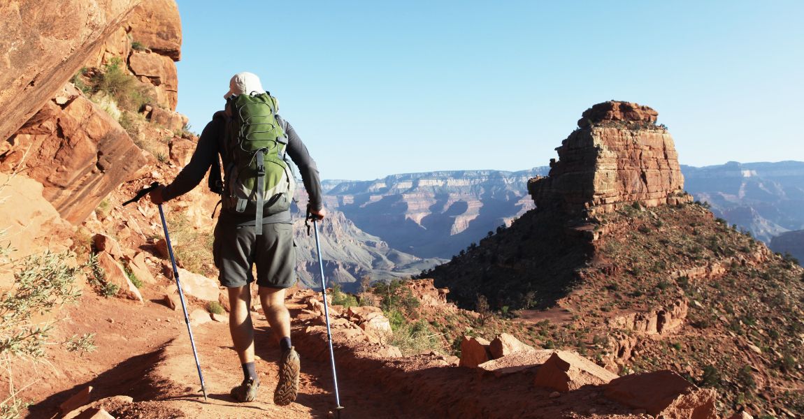 Hike In Our Out Of The Grand Canyon National Park