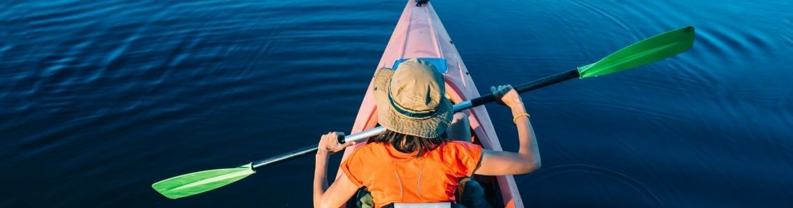 Kayaking and whitewater rafting on the Colorado River