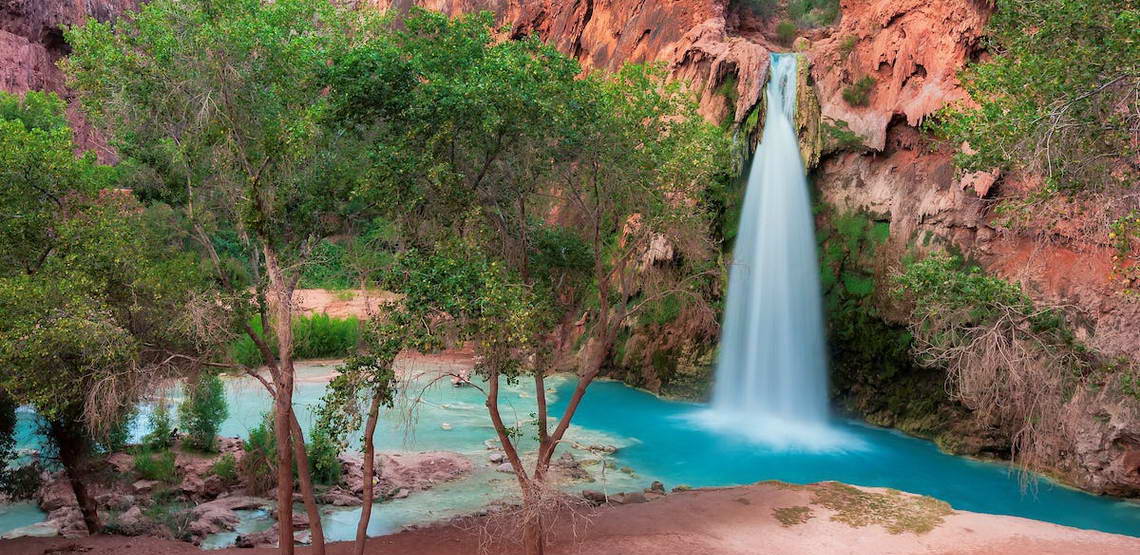 Navajo Falls - Havasupai Falls and Creek