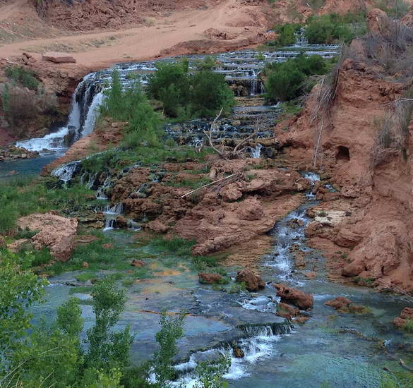 Rafting to Havasu Canyon - Havasupai Falls and Creek