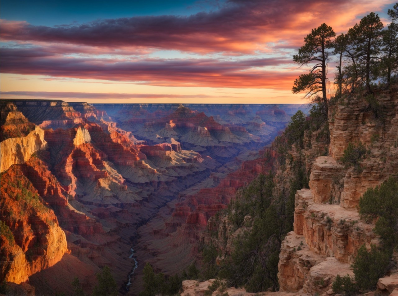 The North Rim Grand Canyon