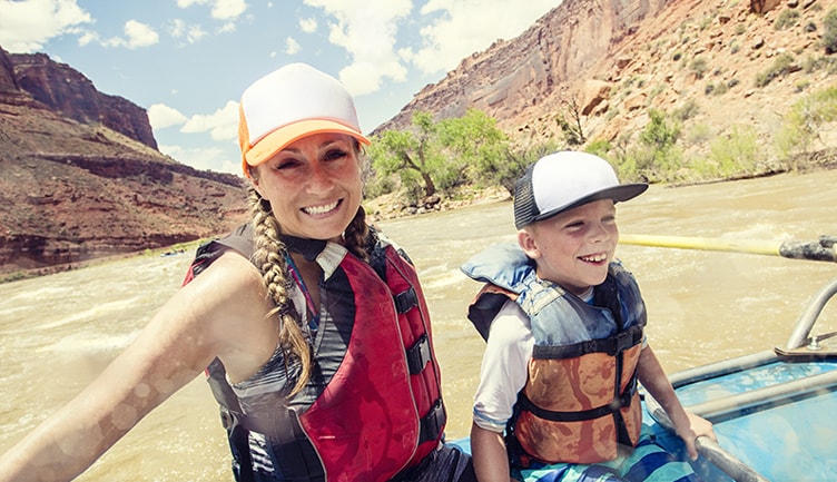 ½ and 1 day Grand Canyon rafting trips