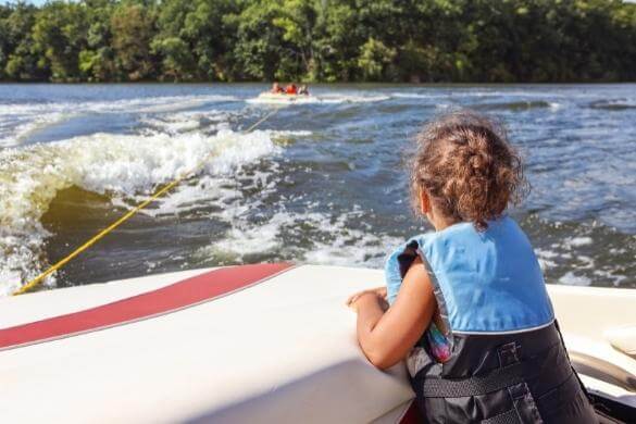 Dress appropriately for rafting trips