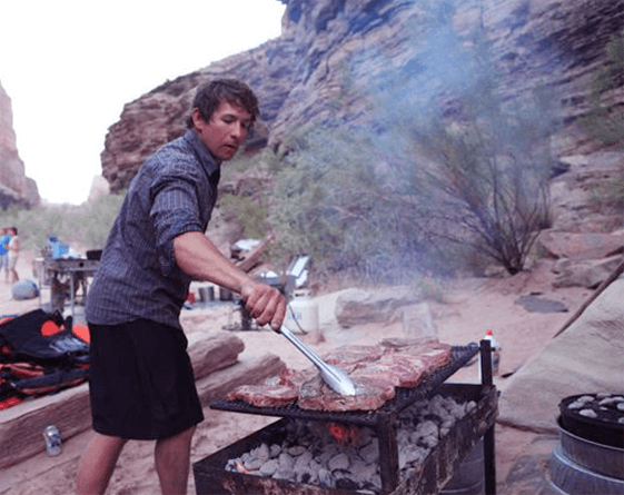 Grand Canyon Camping with a sandy beach and outdoor grilling