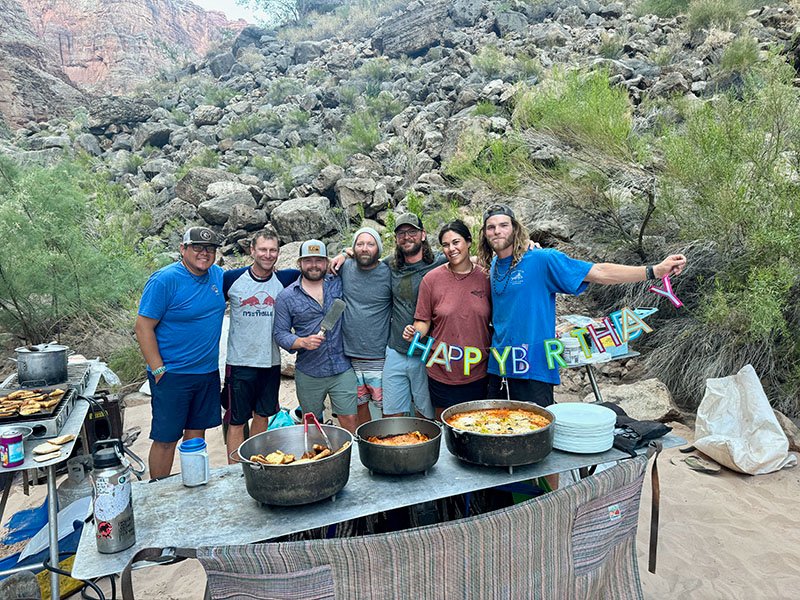 Grand Canyon Rafting Food Menu | Advantage Grand Canyon