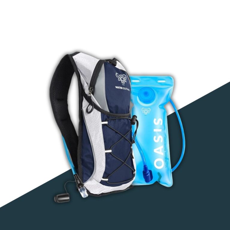 Water Buffalo Road Runner Hydration Backpack - 12L Hydration Pack with 2L Water Bladder