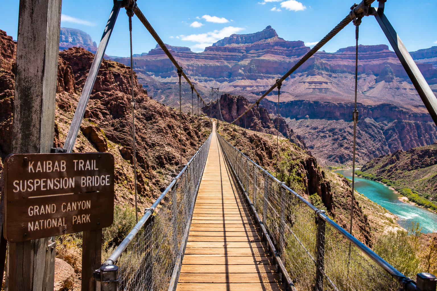 Kaibab Trail Suspension Bridge