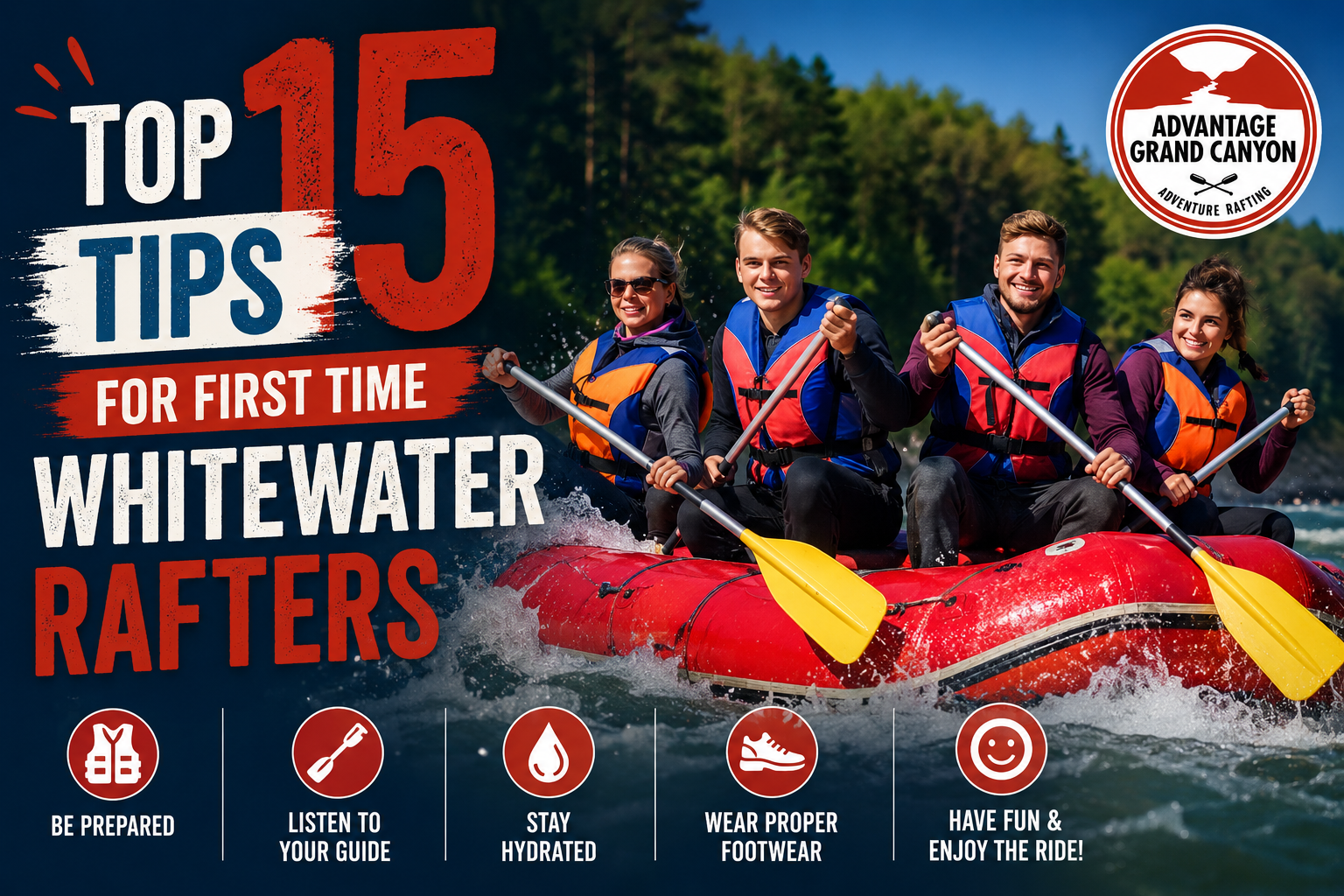 Tips For First Time Whitewater Rafters