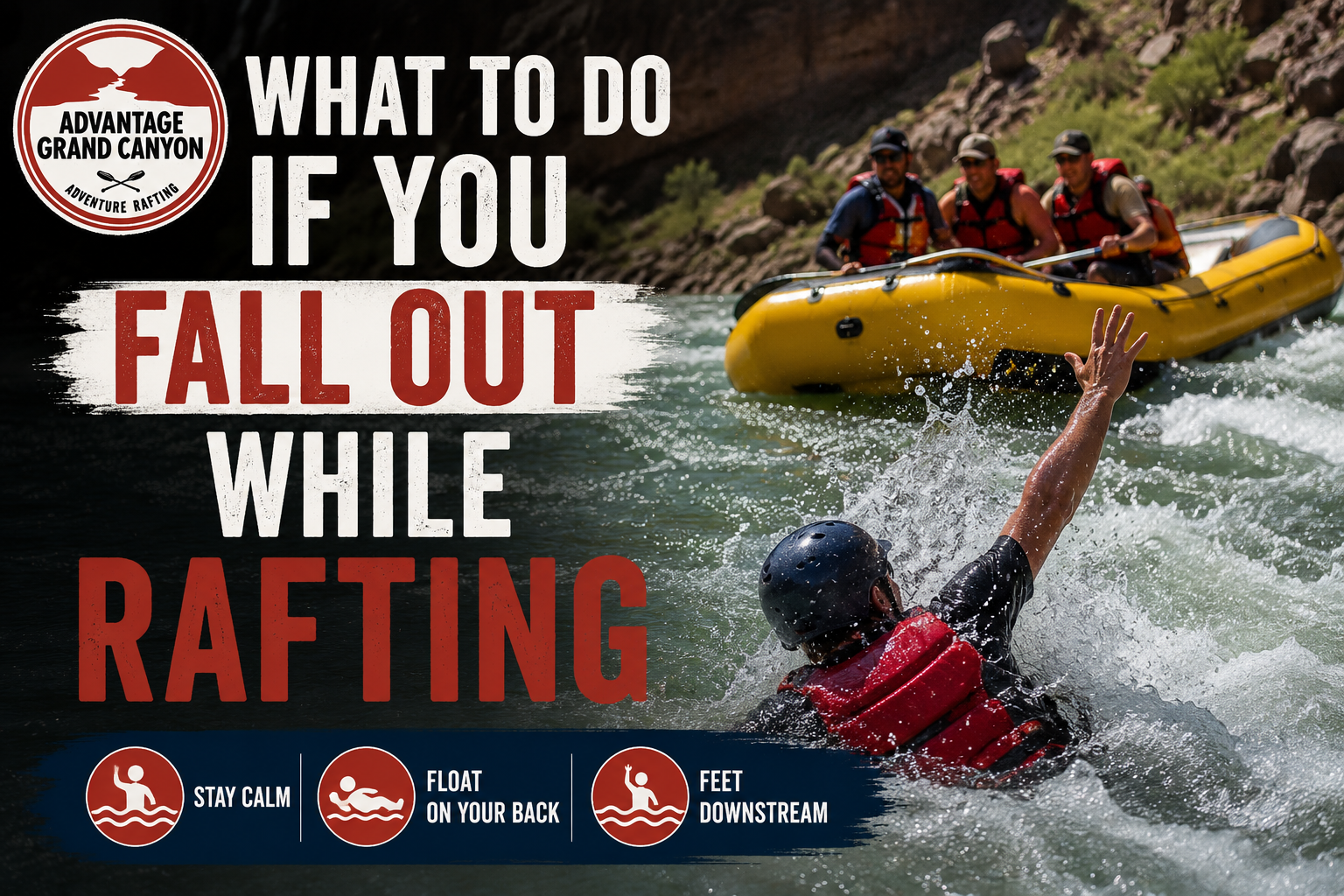 What to Do if You Fall Out While Rafting