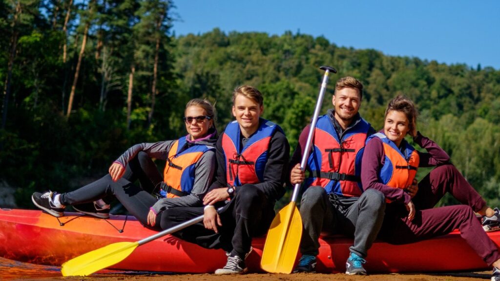 first whitewater rafting trip