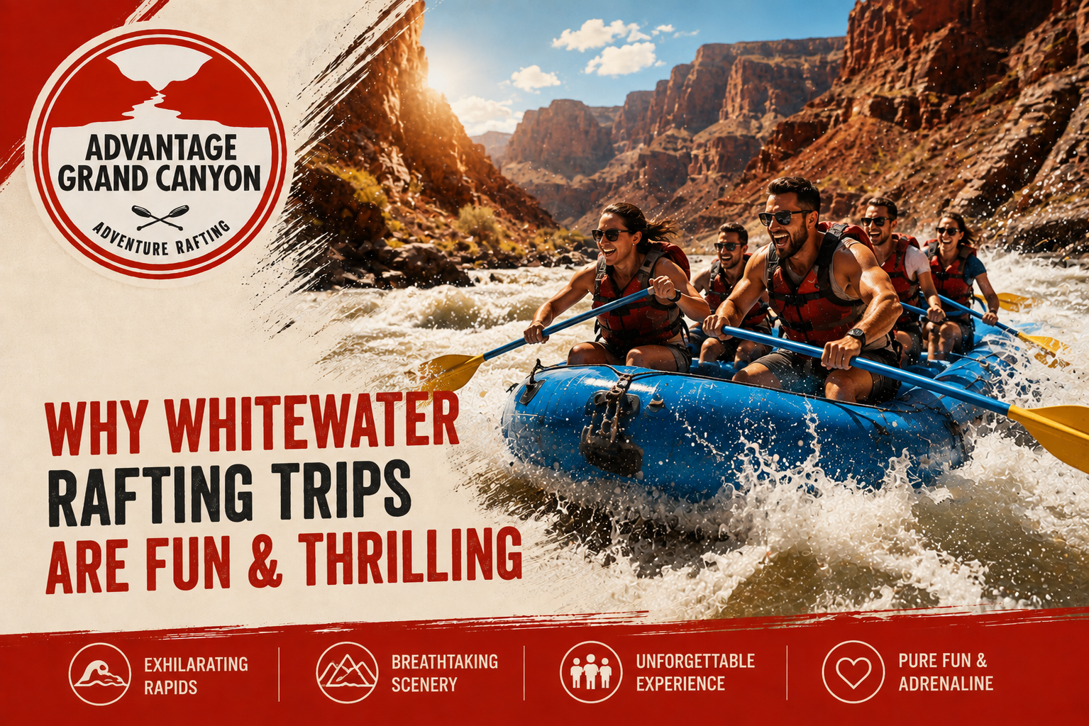 Why Are Whitewater Rafting Trips Fun and Thrilling